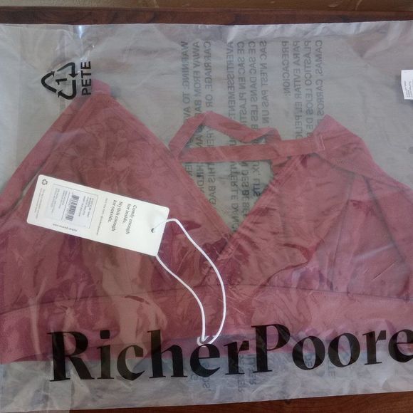 NWT Richer Poorer Women's Classic Bralette Vamp size L - Picture 5 of 8